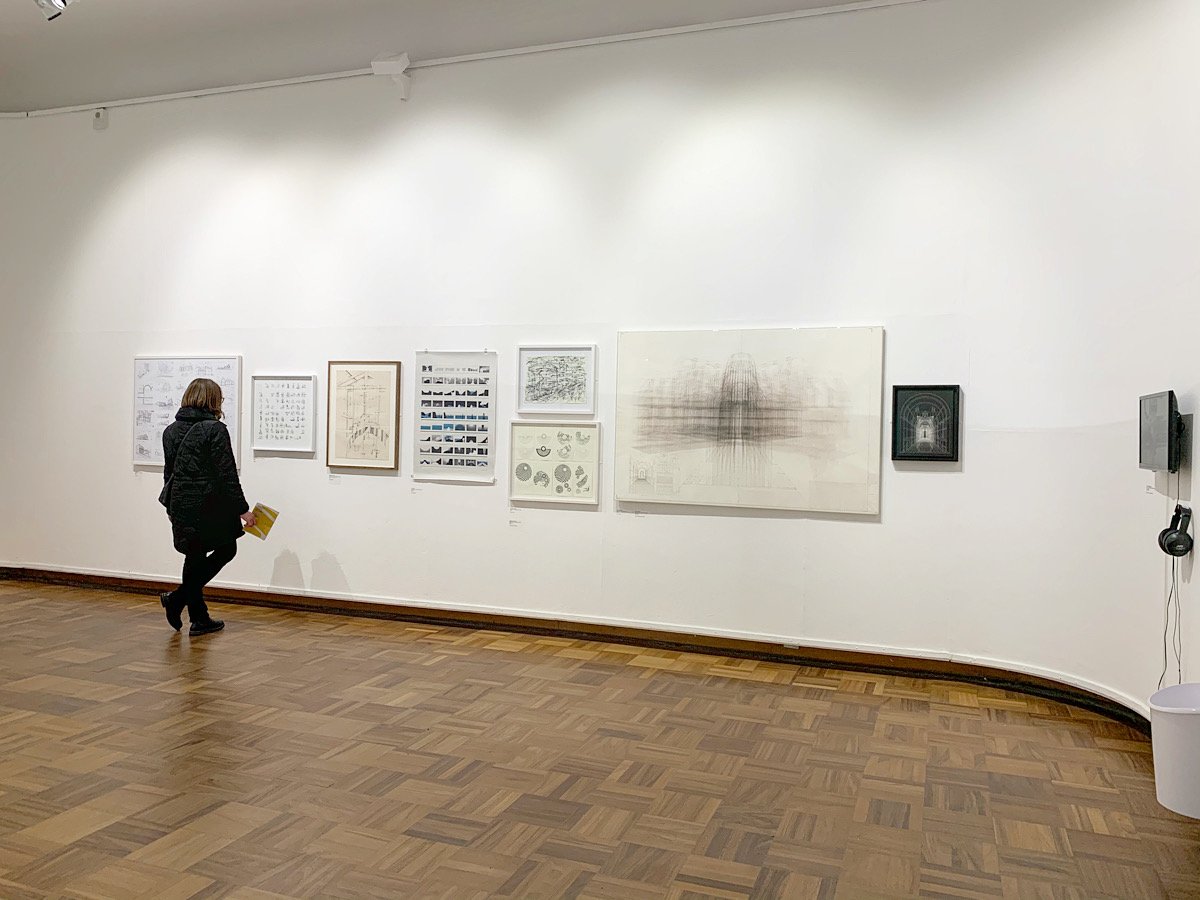 Trinity Buoy Wharf Drawing Prize 2020, Working Drawing Award Display. Cooper Gallery